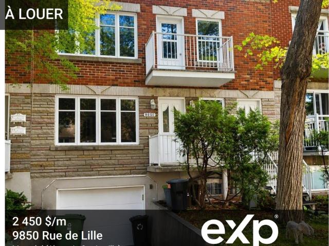 Apartment for rent in St. Leonard's, Quebec