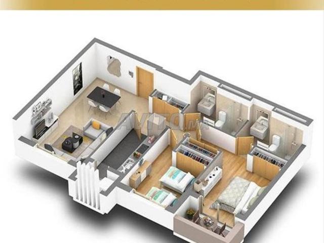 Appartement location à Bouskoura, Gharb-Chrarda-Beni Hssen