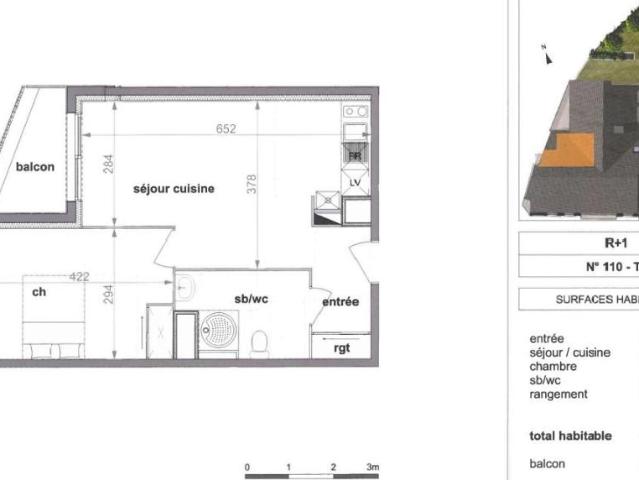 Appartement location à Les Prés du Louer, Lessay