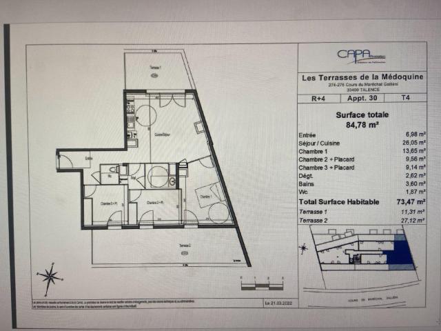 Appartement location à Talence