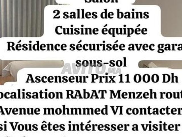 Appartement location à Rbat