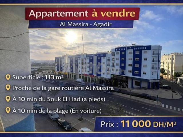 Appartement vente à Agadir, Oued ed Dahab-Lagouira