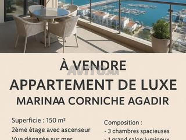 Appartement vente à Agadir, Oued ed Dahab-Lagouira