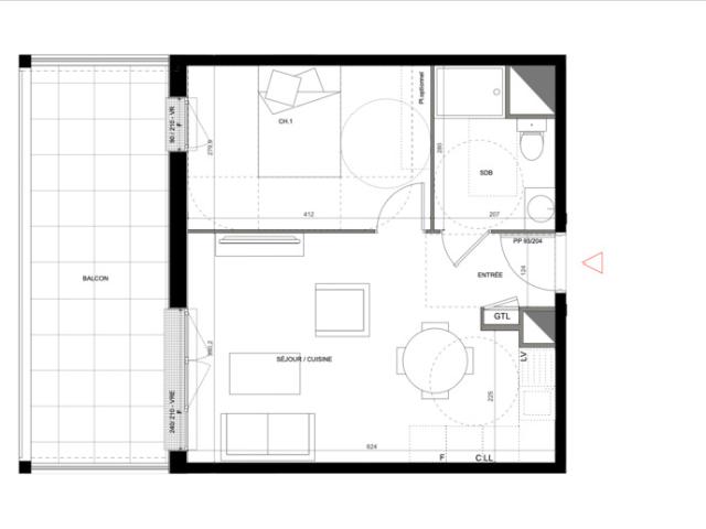 Appartement vente à Senlis, Creil