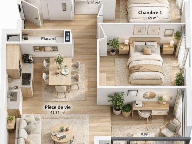 Appartement vente à Rouen, Bois-guillaume