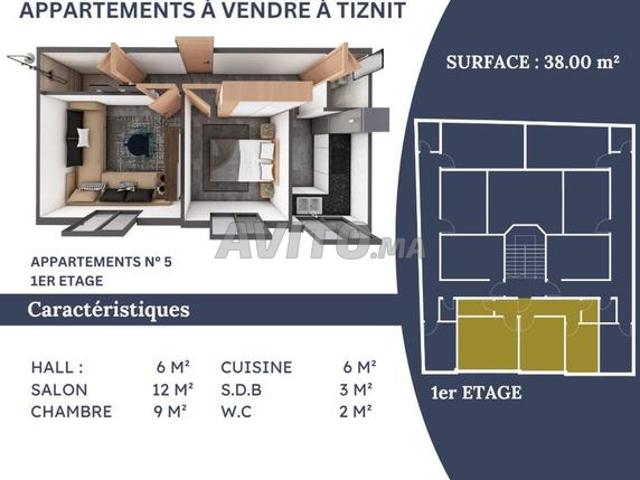 Appartement vente à Tiznit, Oued ed Dahab-Lagouira
