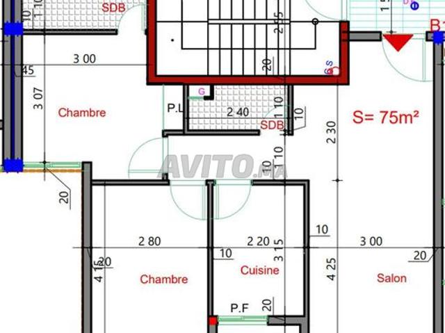 Appartement vente à Lyautey