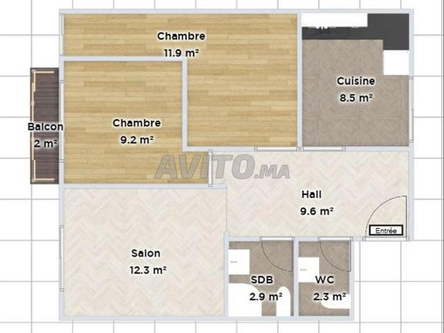 Appartement vente à Settat, Gharb-Chrarda-Beni Hssen