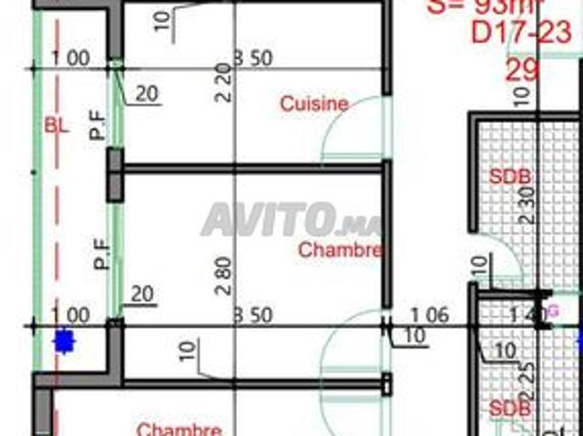 Appartement vente à Lyautey