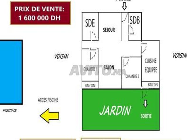 Appartement vente à Témara