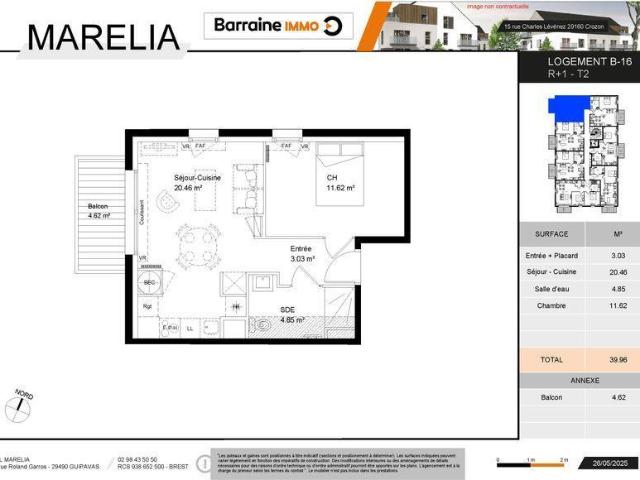 Appartement vente à Châteaulin, Bretagne