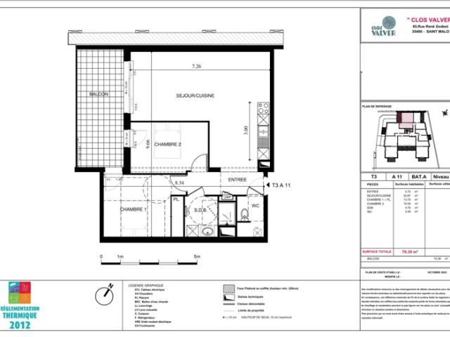 Appartement vente à Saint-Malo, Bretagne