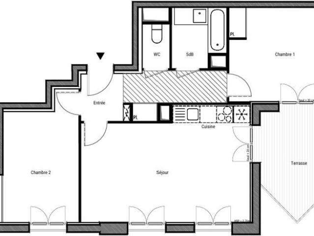 Appartement vente à Palaiseau, Saint-aubin