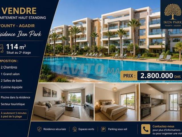 Appartement vente à Founty, Agadir
