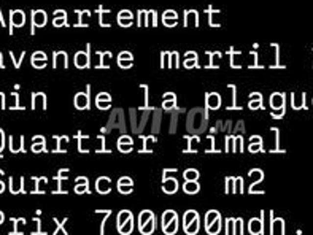 Appartement vente à Martil, Tanger-Tétouan