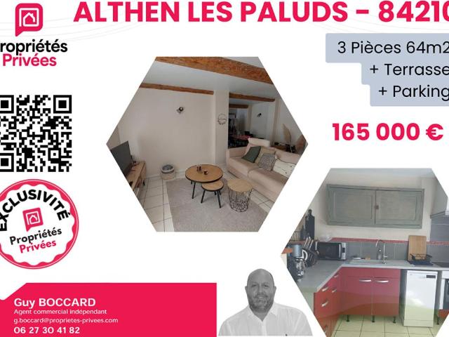 Appartement vente à Carpentras, Althen-des-paluds