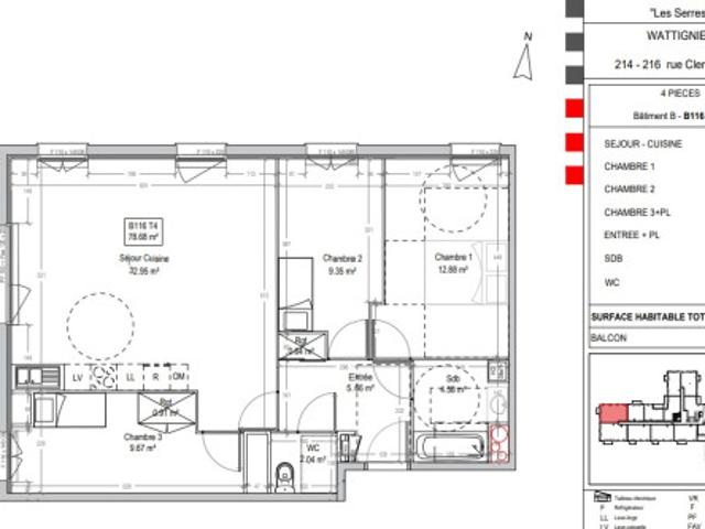 Appartement location à Lille, Wattignies