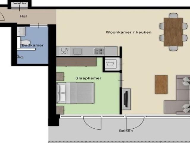 Appartement te huur in Eikenderveld, Heerlen