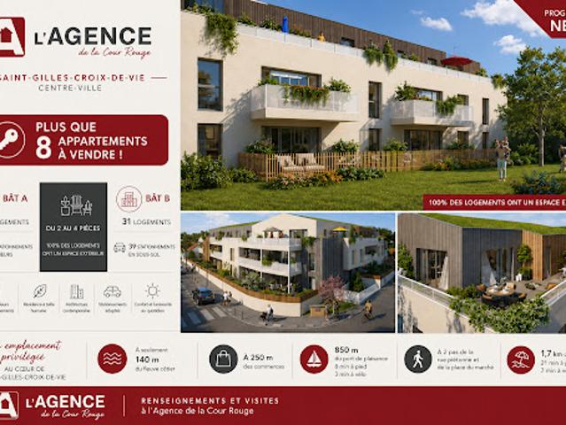Appartement vente à Les Sables-d'Olonne, Saint-gilles-croix-de-vie