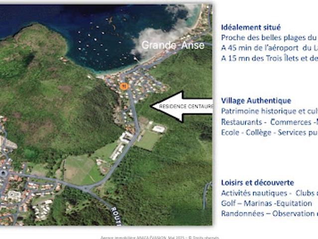 Appartement vente à Les Anses-d'Arlet, Le Marin