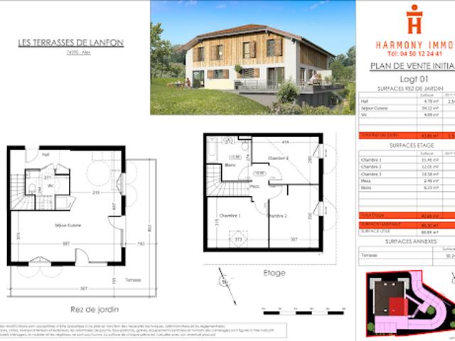 Appartement vente à Annecy, Alex
