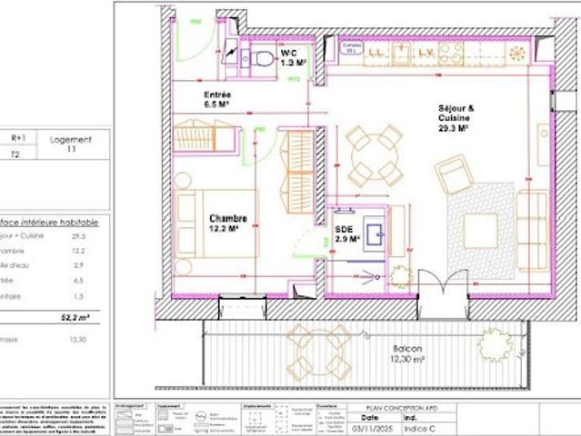 Appartement vente à Montpellier, Pignan