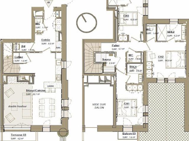 Appartement vente à Albertville, Val-d'isère