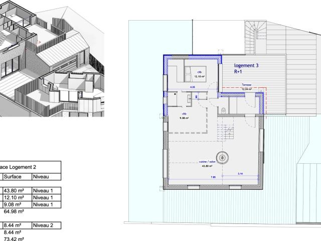 Appartement vente à Avranches, Saint-pair-sur-mer