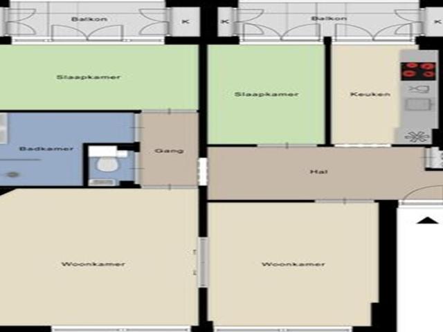 Appartement te huur in Zuid, Amsterdam