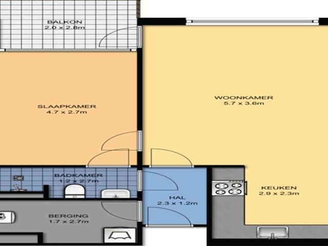 Appartement te huur in Enschede, Overijssel
