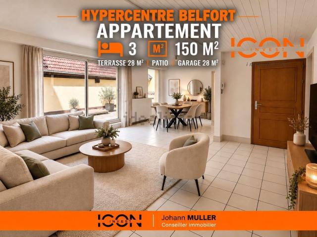 Appartement vente à Centre Ville - faubourg de Montbéliard, Belfort