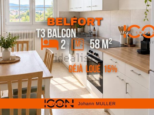 Appartement vente à Les Résidences, Belfort