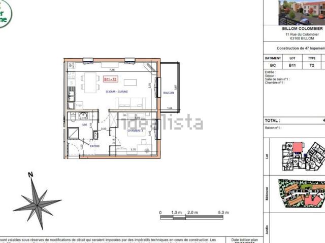 Appartement vente à Puy Garret, Billom