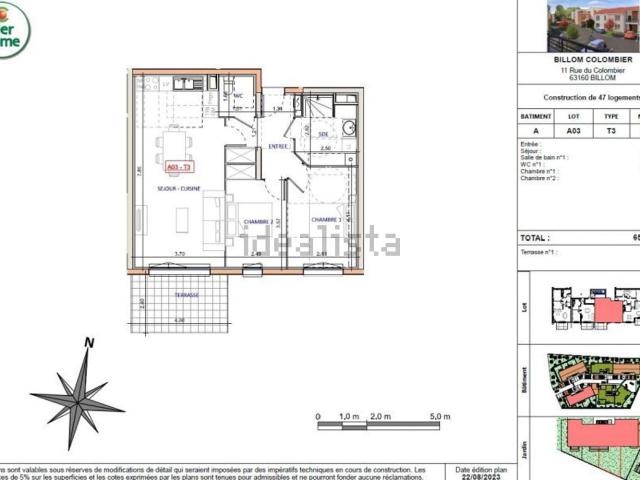 Appartement vente à Puy Garret, Billom