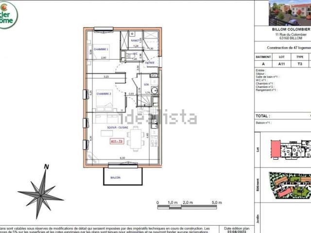 Appartement vente à Puy Garret, Billom