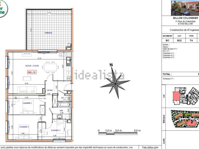 Appartement vente à Puy Garret, Billom