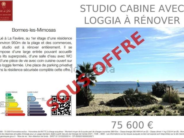 Appartement vente à La Favière, Bormes-les-Mimosas