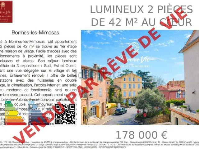 Appartement vente à Le Pin de Bormes, Bormes-les-Mimosas