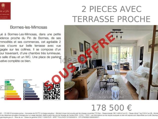 Appartement vente à Le Pin de Bormes, Bormes-les-Mimosas