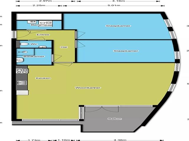 Appartement te huur in Haarlem, Noord Holland