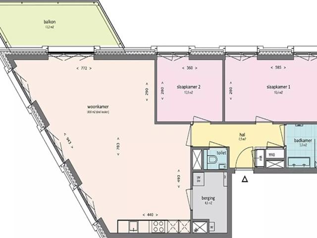 Appartement te huur in West, Bosch