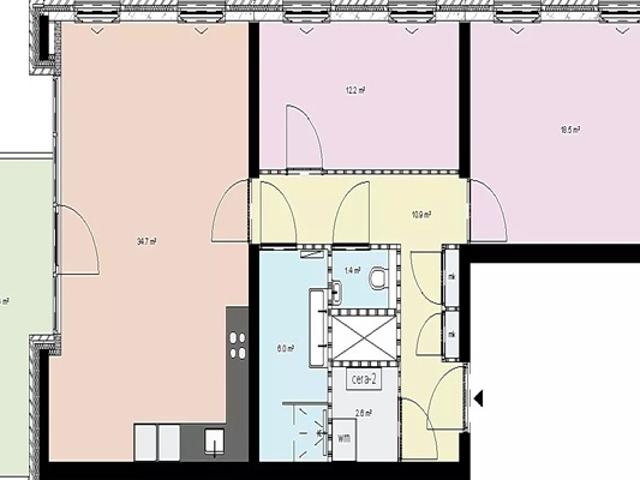 Appartement te huur in Kop van Zuid-Entrepot, Rotterdam