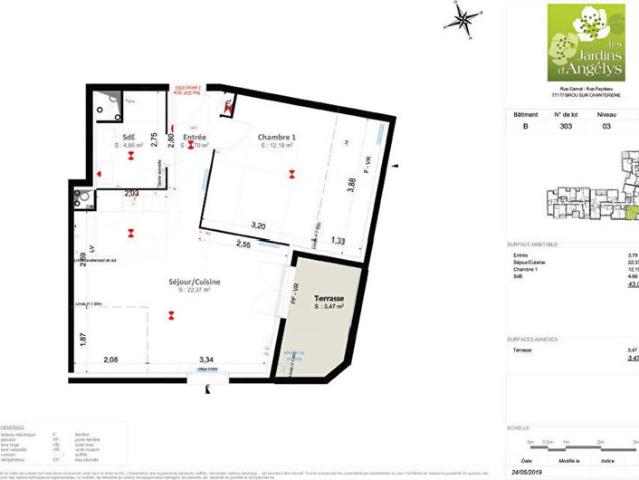 Appartement location à Torcy, Brou-sur-chantereine