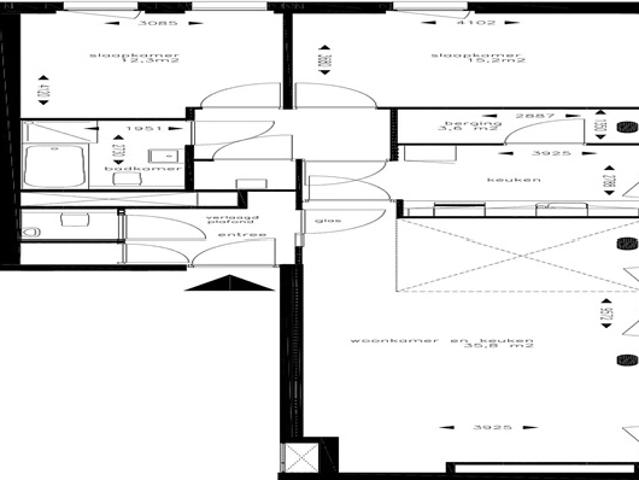 Appartement te huur in Bezuidenhout, Zuid Holland