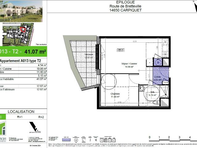 Appartement location à Caen, Carpiquet