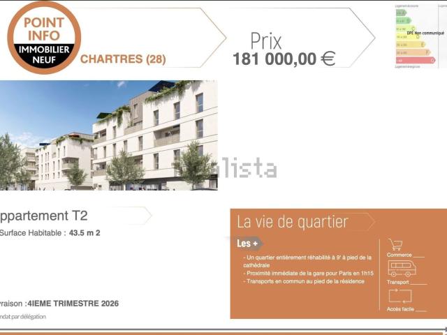 Appartement vente à Chartres, Eure-et-Loir