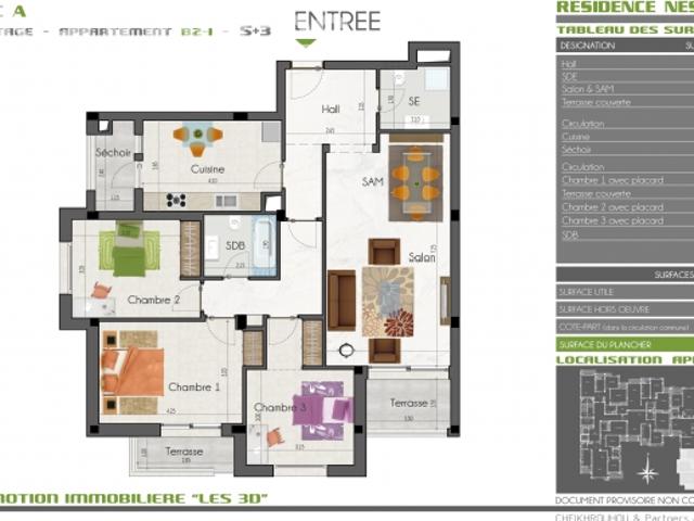 Appartement location