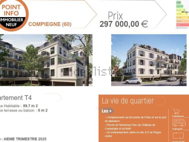 Appartement vente à Bellicart, Compiègne