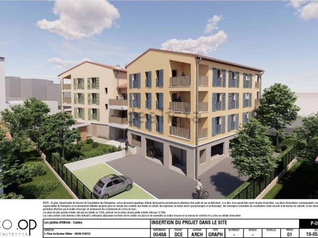 Appartement vente à Saint-Roch, Contes