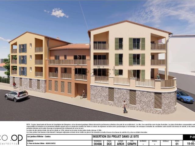 Appartement vente à Saint-Roch, Contes